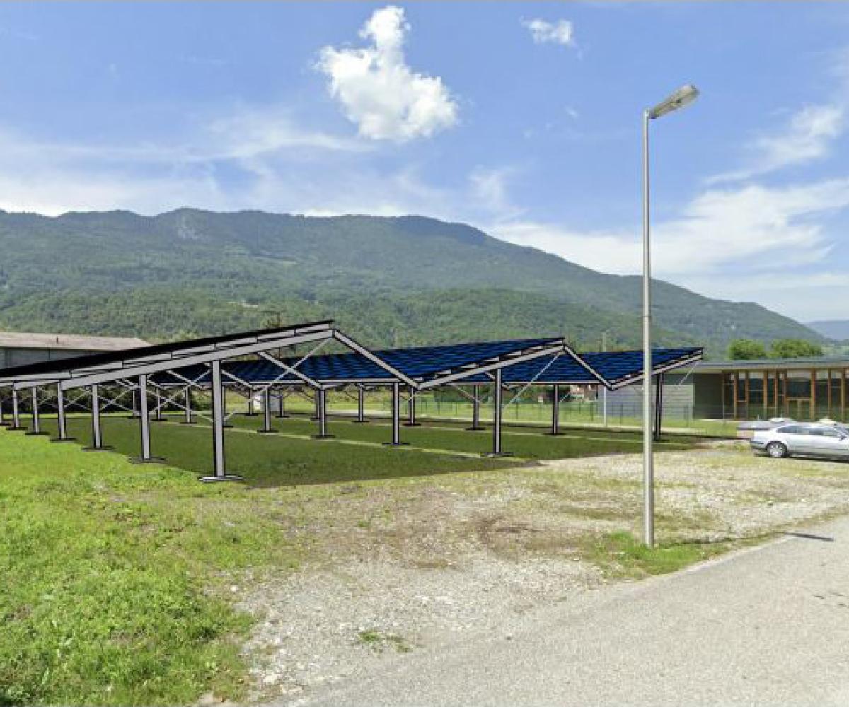 Ombrières photovoltaïques - Cayrol Energie