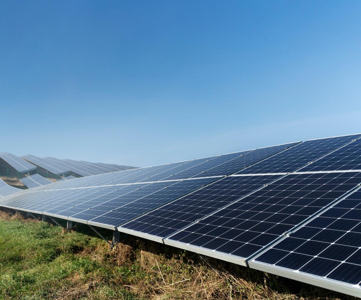 Centrale photovoltaïque au sol et panneaux solaires au sol - Solutions d'énergies renouvelables pour les agriculteurs, industriels et collectivités