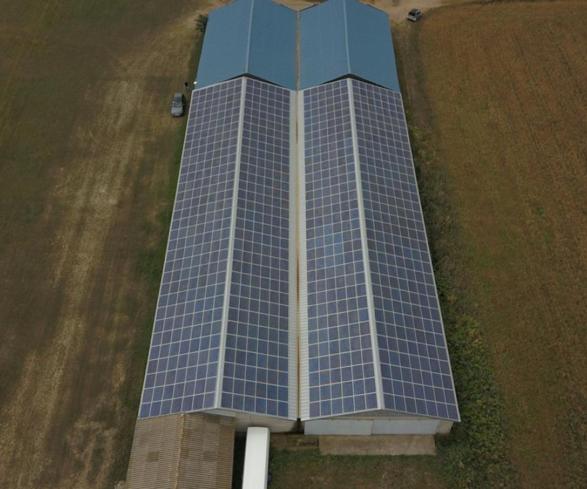 Toiture intégrée Sauvian - Cayrol Energie