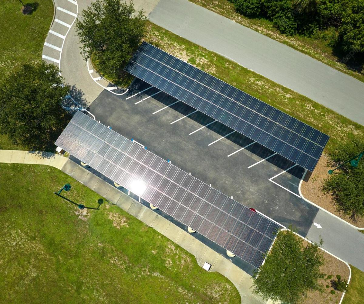 Offre et solution : Ombrières photovoltaïques - Panneaux solaires - Solutions d'énergies renouvelables pour les agriculteurs, industriels et collectivités
