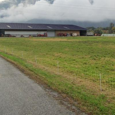 Toiture solaire 440 kVA - Aiton - Installation photovoltaïque en toiture d’un bâtiment agricole - Cayrol Energie