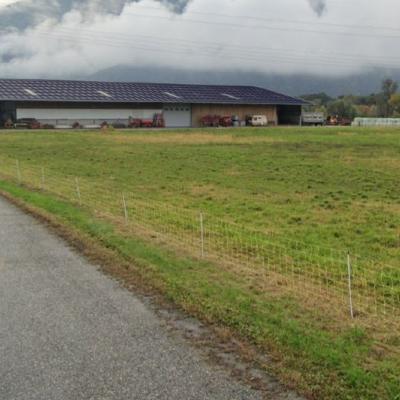 Toiture solaire 440 kVA - Aiton - Installation photovoltaïque en toiture d’un bâtiment agricole - Cayrol Energie
