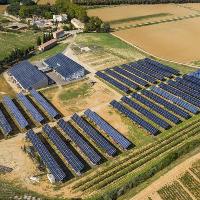 Star Soleil : Ombrières à Saint Jean de Libron - Cayrol Energie
